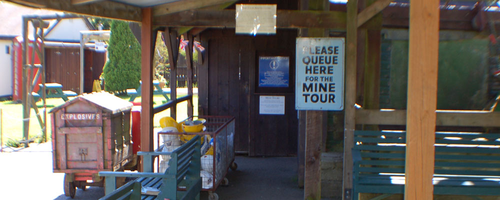 entrance to the poldark mine